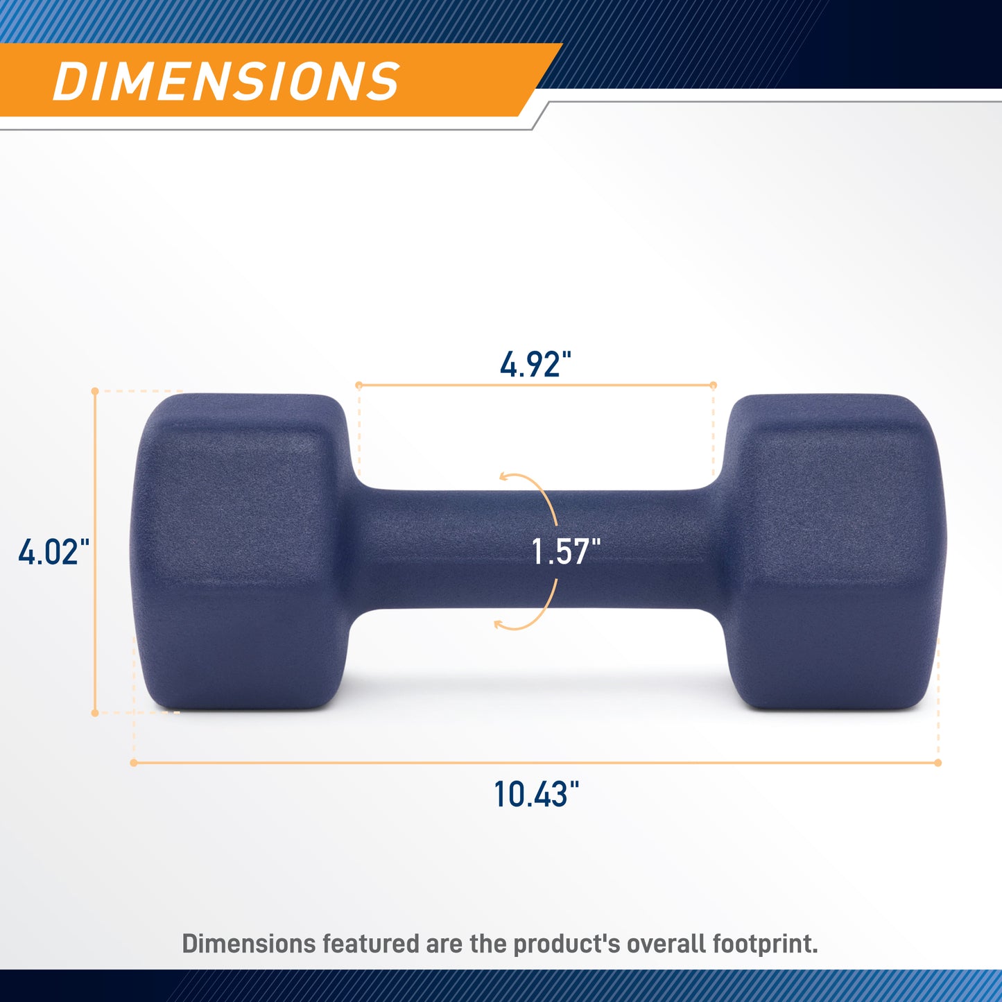 Marcy Hex Neoprene Dumbbell | INEMJ