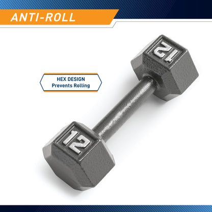 Marcy 12lb Hex Dumbbell| IV-2012