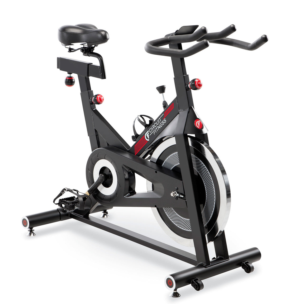 Indoor Cycling Bike with 30 lbs Flywheel | Circuit Fitness AMZ