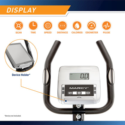 marcy magnetic elliptical trainer ME-1017E - Large LCD Computer Display