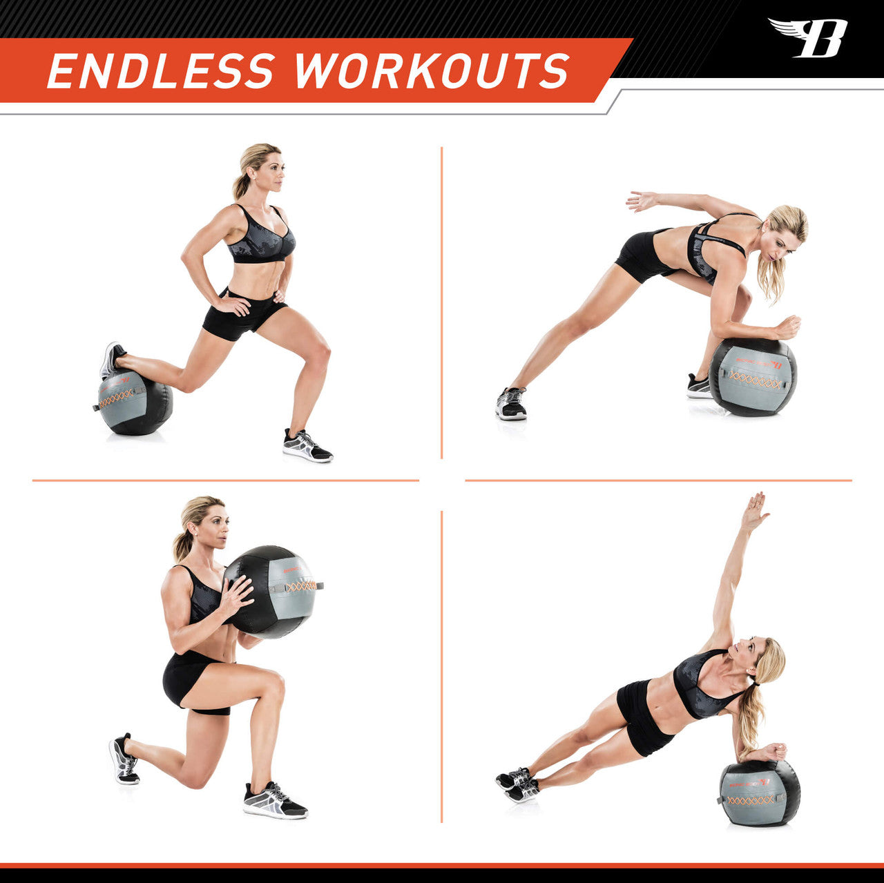 Bionic Body 14lb Medicine Ball - Maximize your HIIT Workout – Marcy