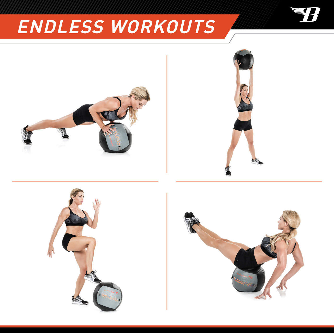 Bionic Body 14lb Medicine Ball - Maximize your HIIT Workout – Marcy