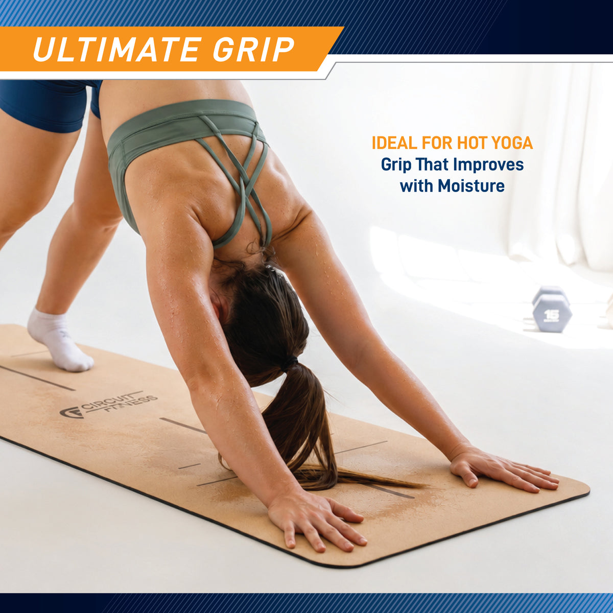 Marcy Cork/TPE Dual Sided MAT | MAT-06-CORK