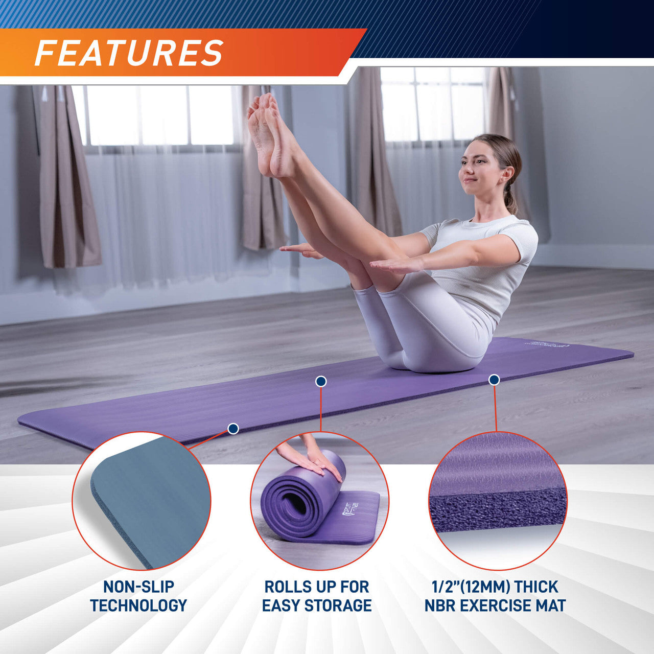 Exercise Mat 1/2