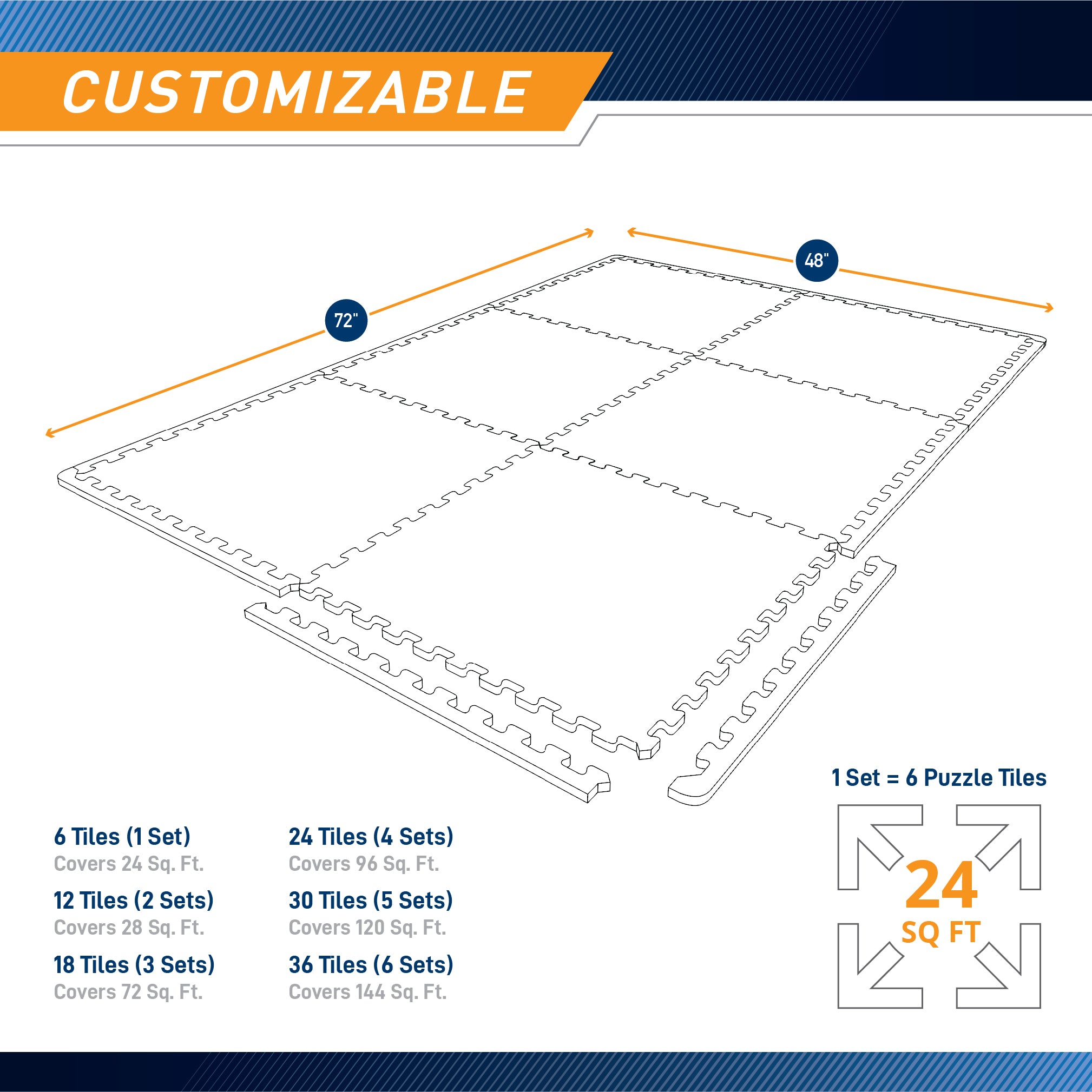Mati Marcy Classic Fitness Flooring Gym Mat | MAT-39