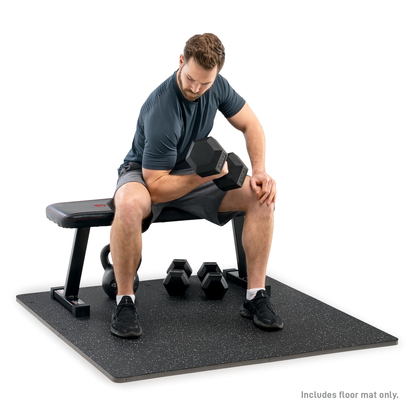 Dual Density Fitness Gym Mat - MAT-40 | Marcy