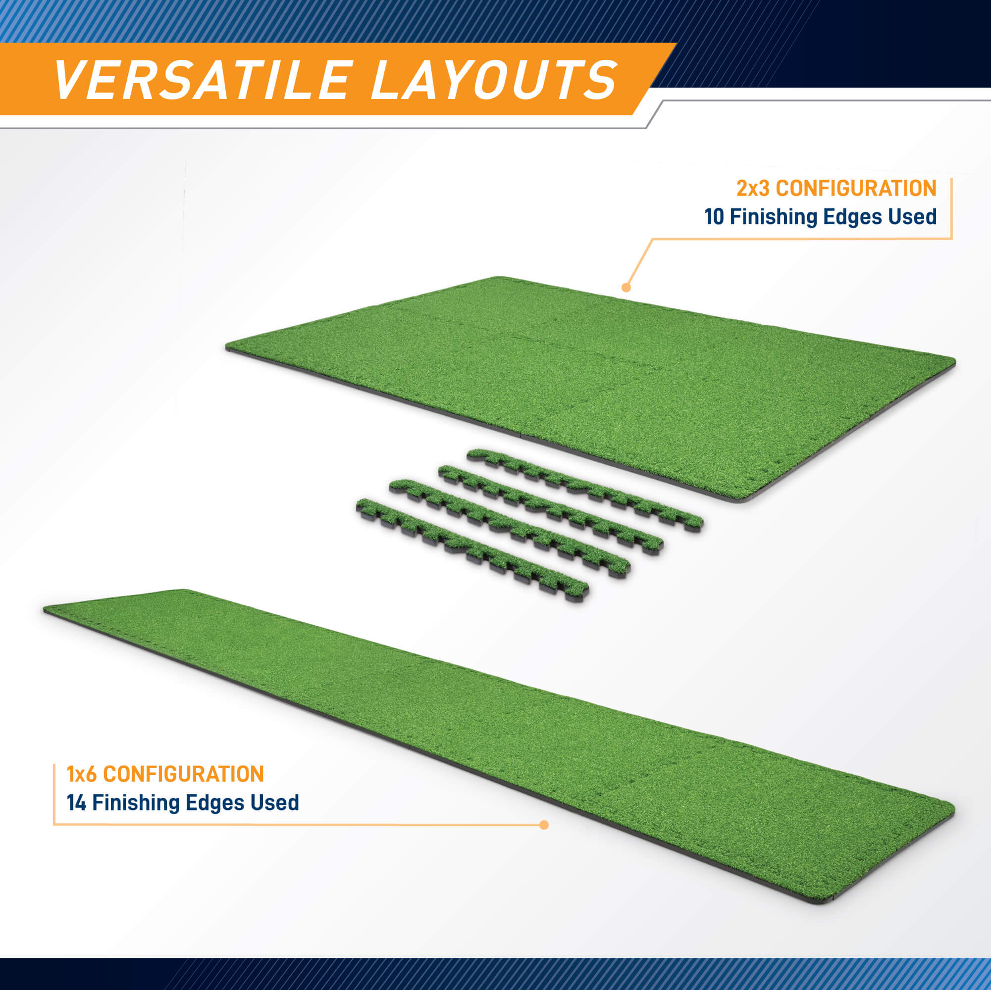 Marcy Turf Puzzle Mat (6 PCS) | MAT-50