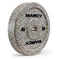 Marcy 45lb Olympic Crumb Rubber Bumper Plate | MCBP-045