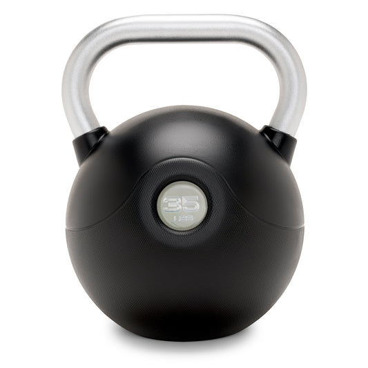 Marcy 35 lb. PU Kettlebell with Chrome Handle - Sage |  MCKB-035-SAGE