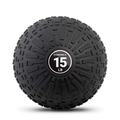 Marcy Slam Ball 15 lb– Non-Bounce, Heavy-Duty Power Training Ball | MCSB-015