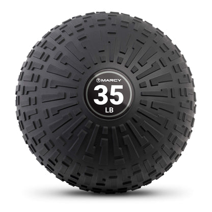 Marcy Slam Ball 35 lb – Non-Bounce, Heavy-Duty Power Training Ball | MCSB-035