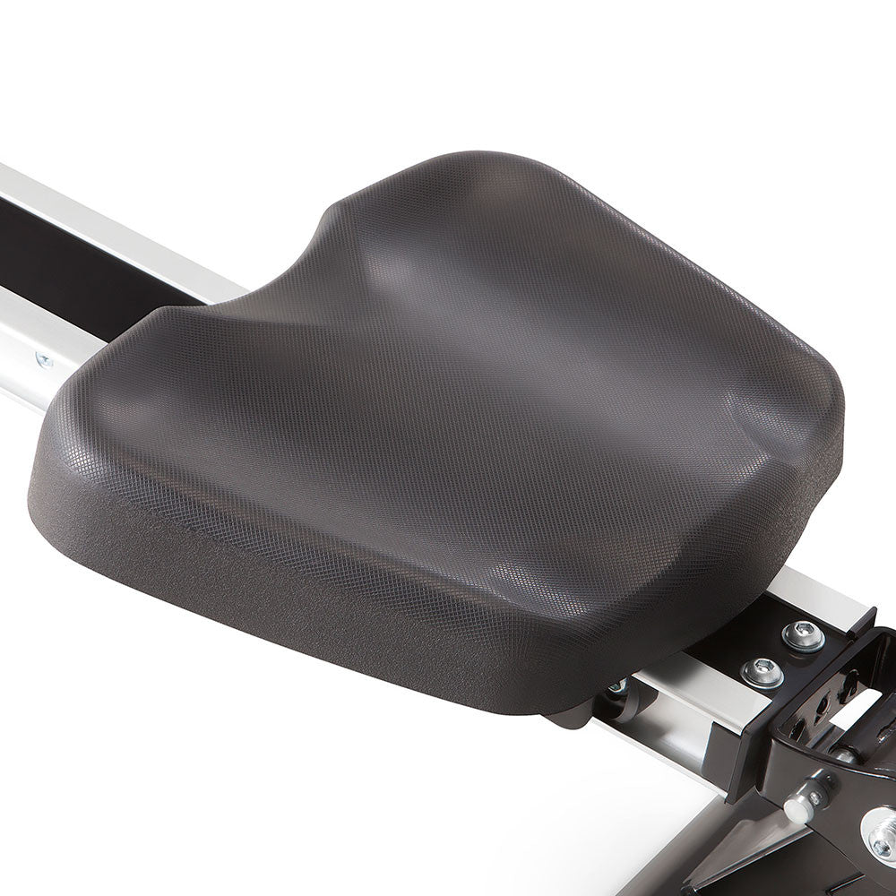 marcy foldable magnetic rower ME-1018RE padded seat for long comfortable intense workouts