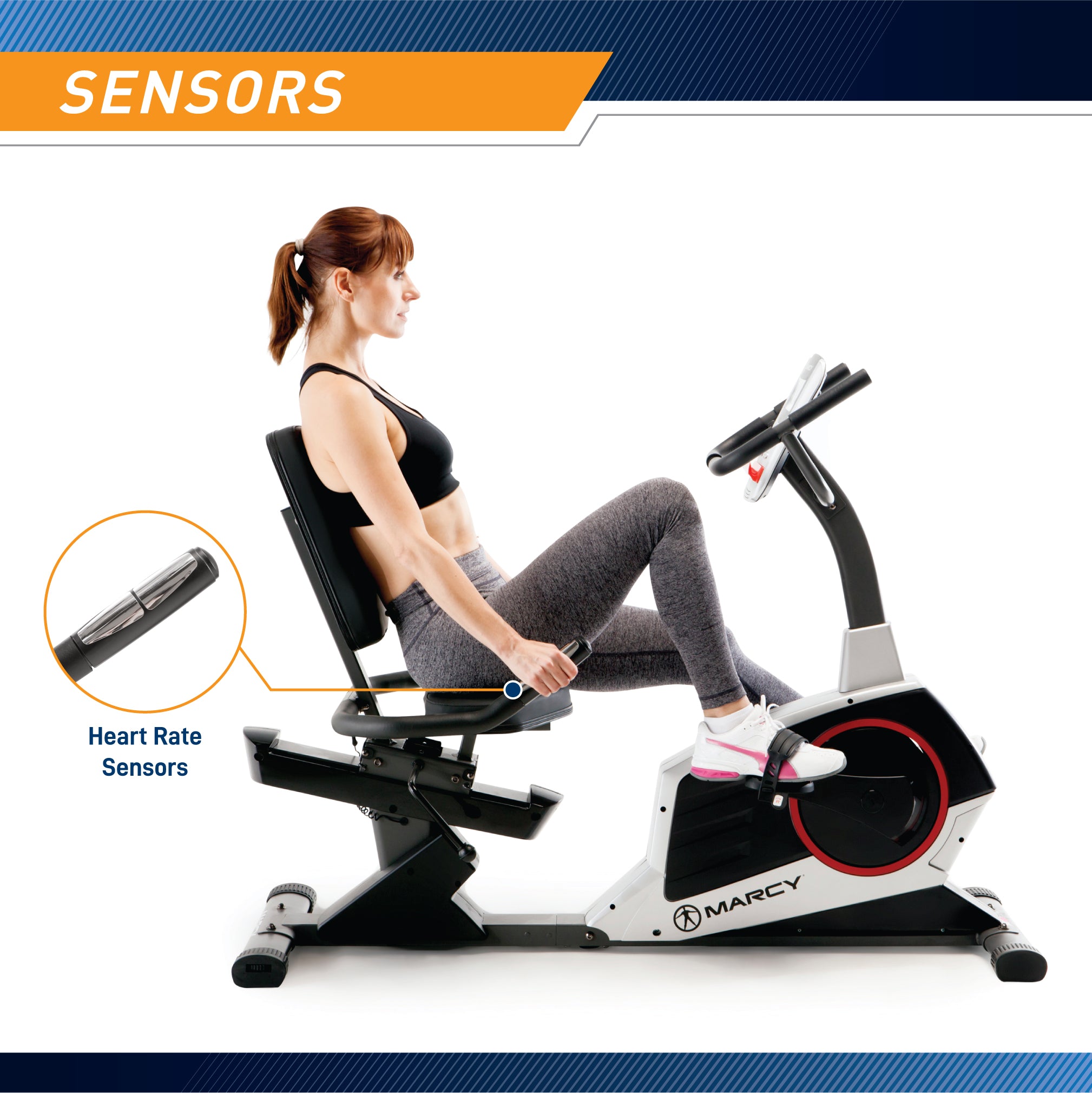 Marcy Regenerating Magnetic Recumbent Bike | ME 706 Marcy Regenerating Magnetic Recumbent Bike | ME 706