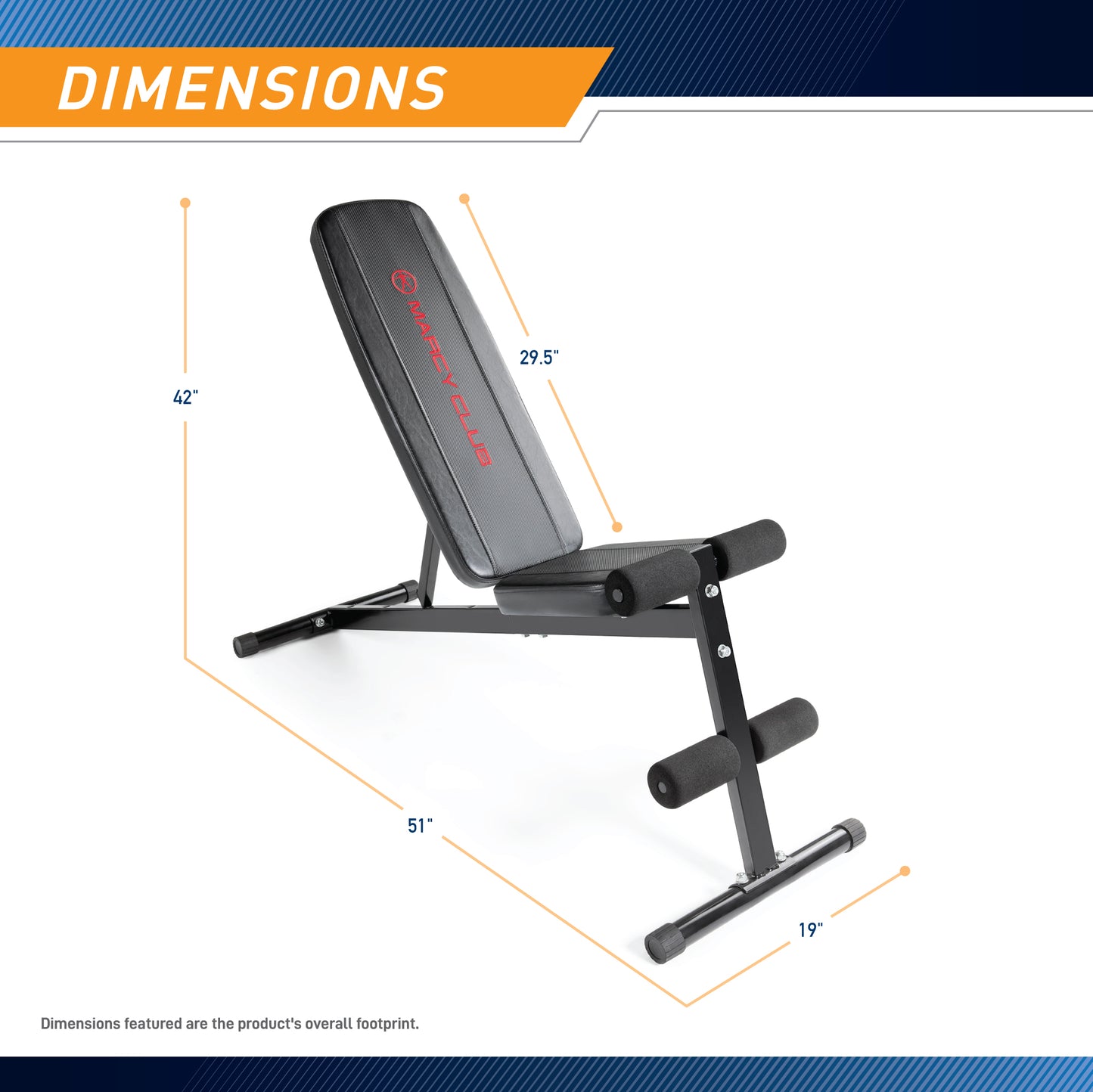 Marcy Utility Weight Bench | MKB-211