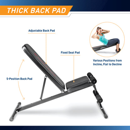 Marcy Utility Weight Bench | MKB-211