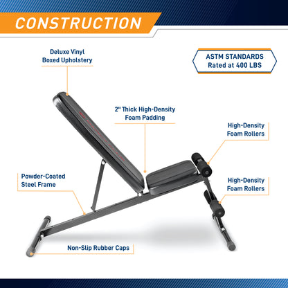 Marcy Utility Weight Bench | MKB-211