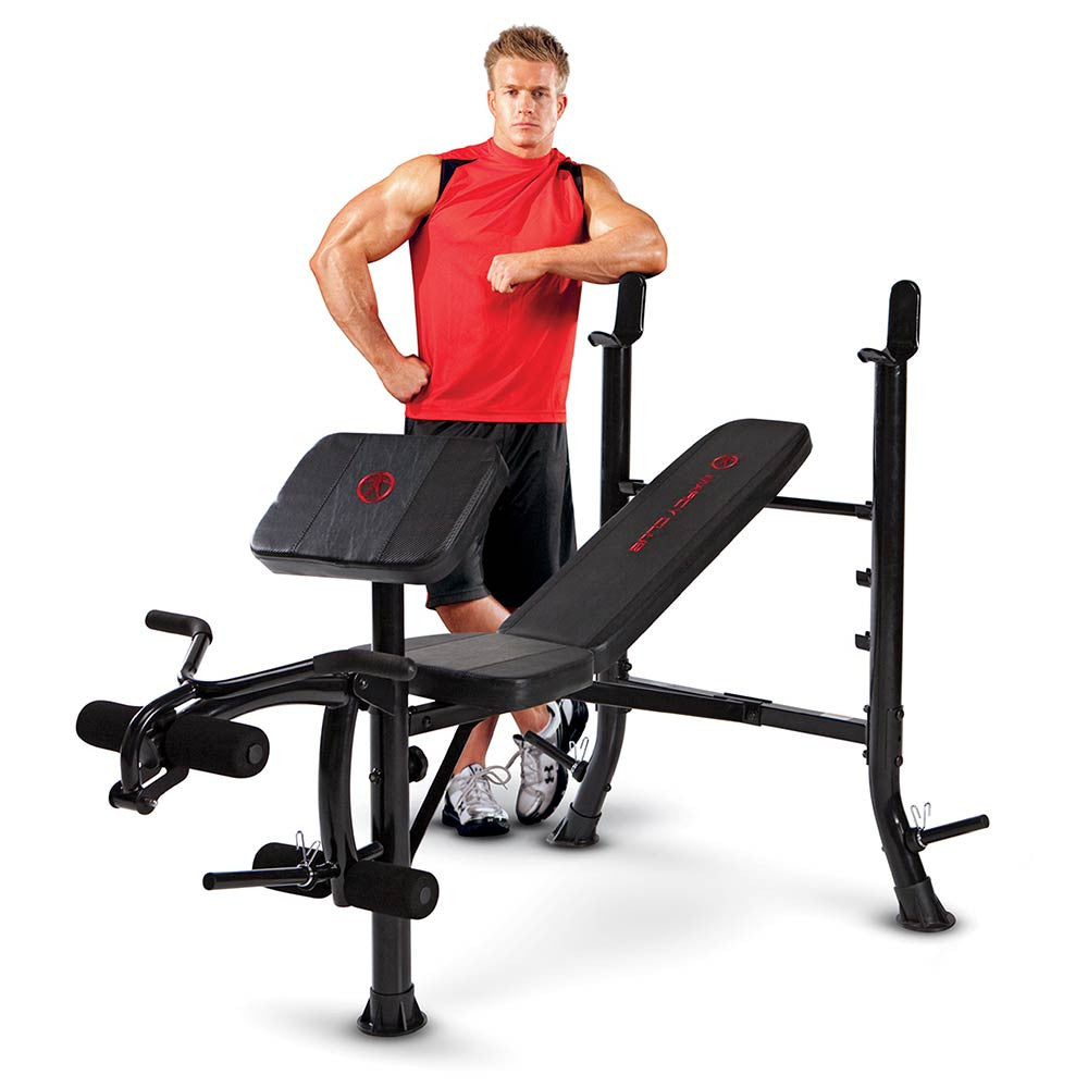 Model with the Marcy Club Standard Bench MKB-367RH