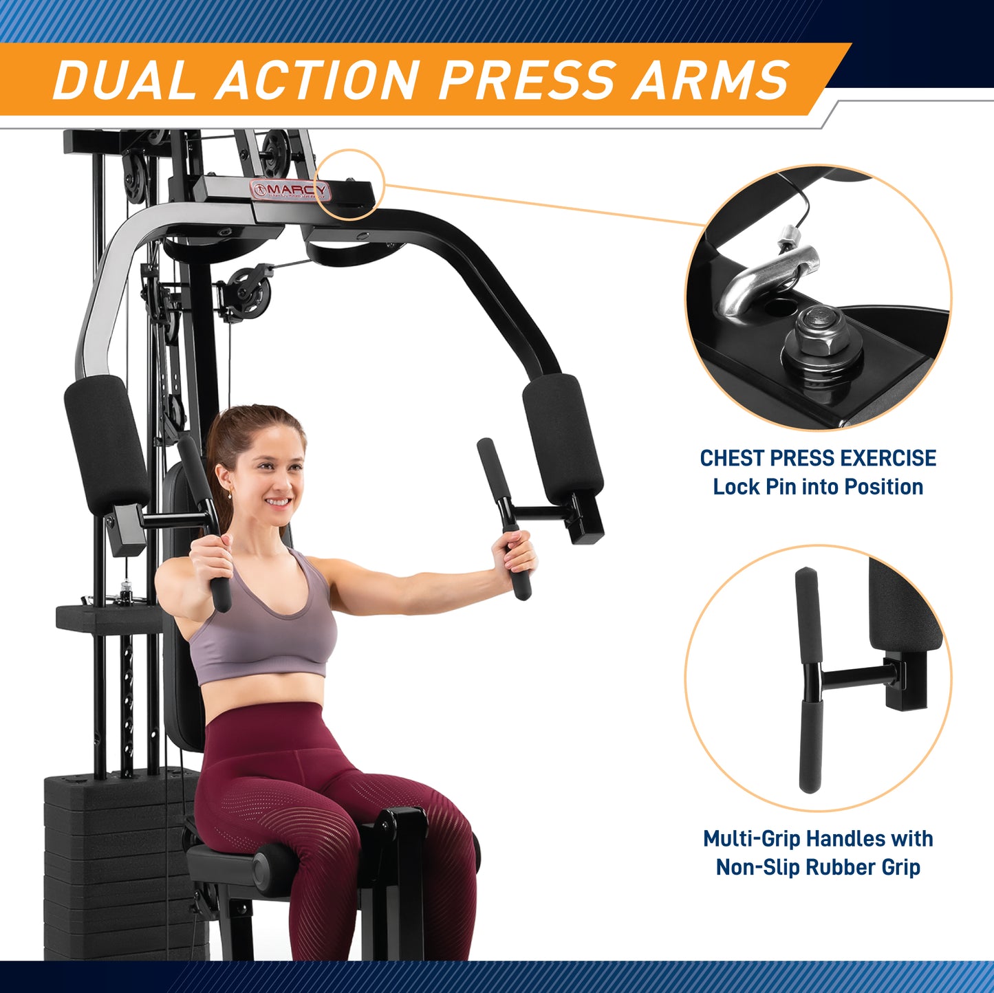 Marcy 100lb Stack Home Gym | MKM-81030