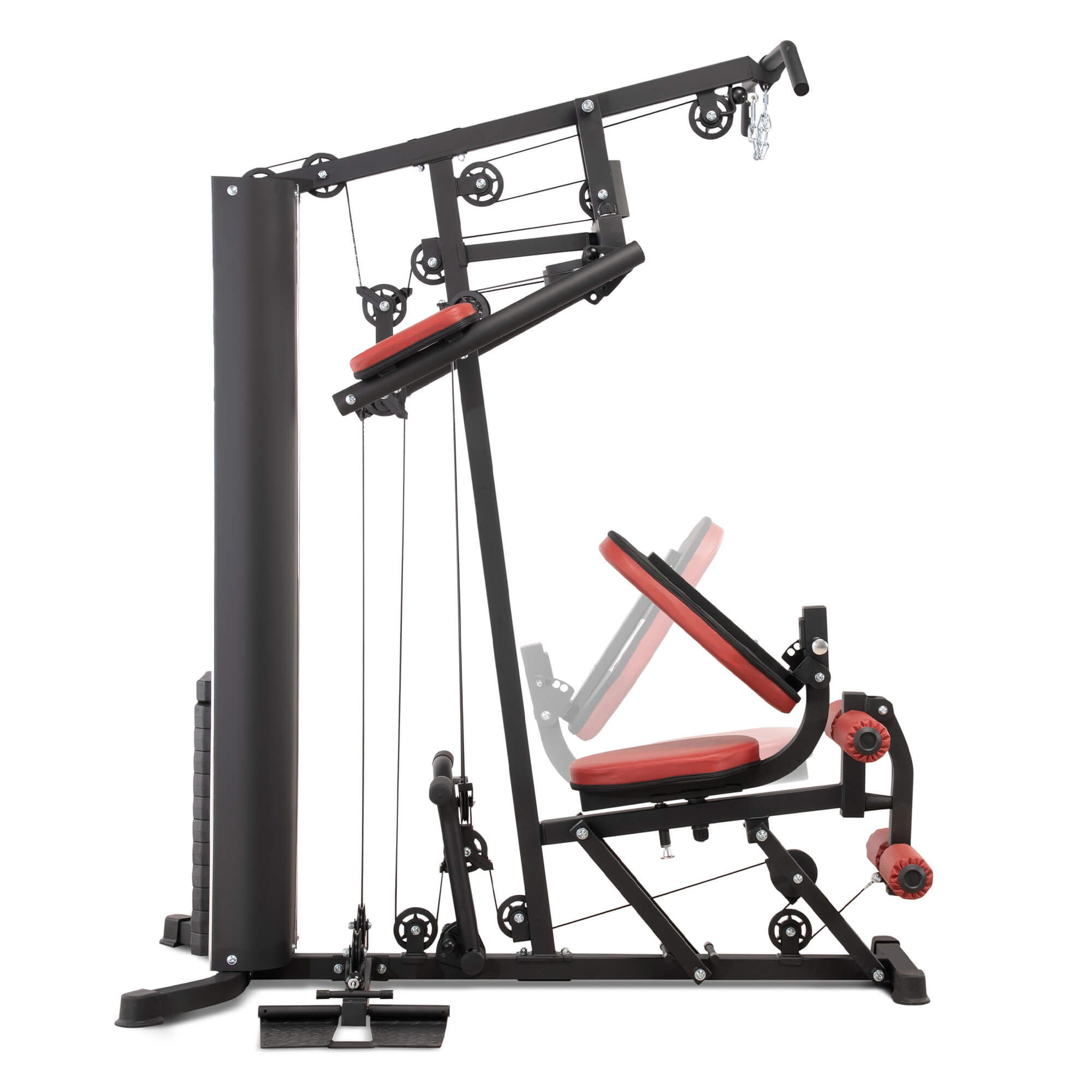 Marcy 120lb Home Gym with Reverse Row and Leg Press | MWM-0623