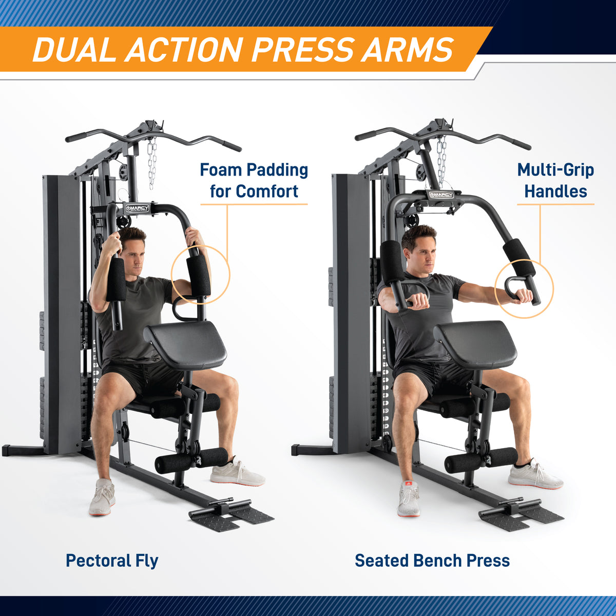 Marcy 188lb Stack Home Gym | MWM-2054