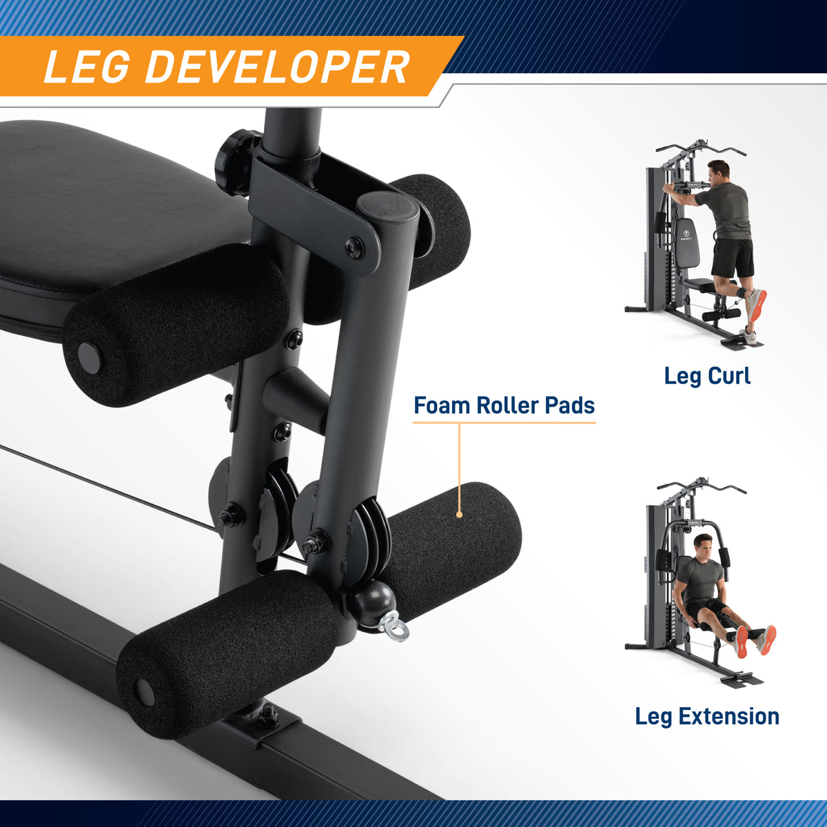 Marcy 188lb Stack Home Gym | MWM-2054