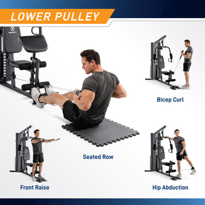 Marcy 188lb Stack Home Gym | MWM-2054