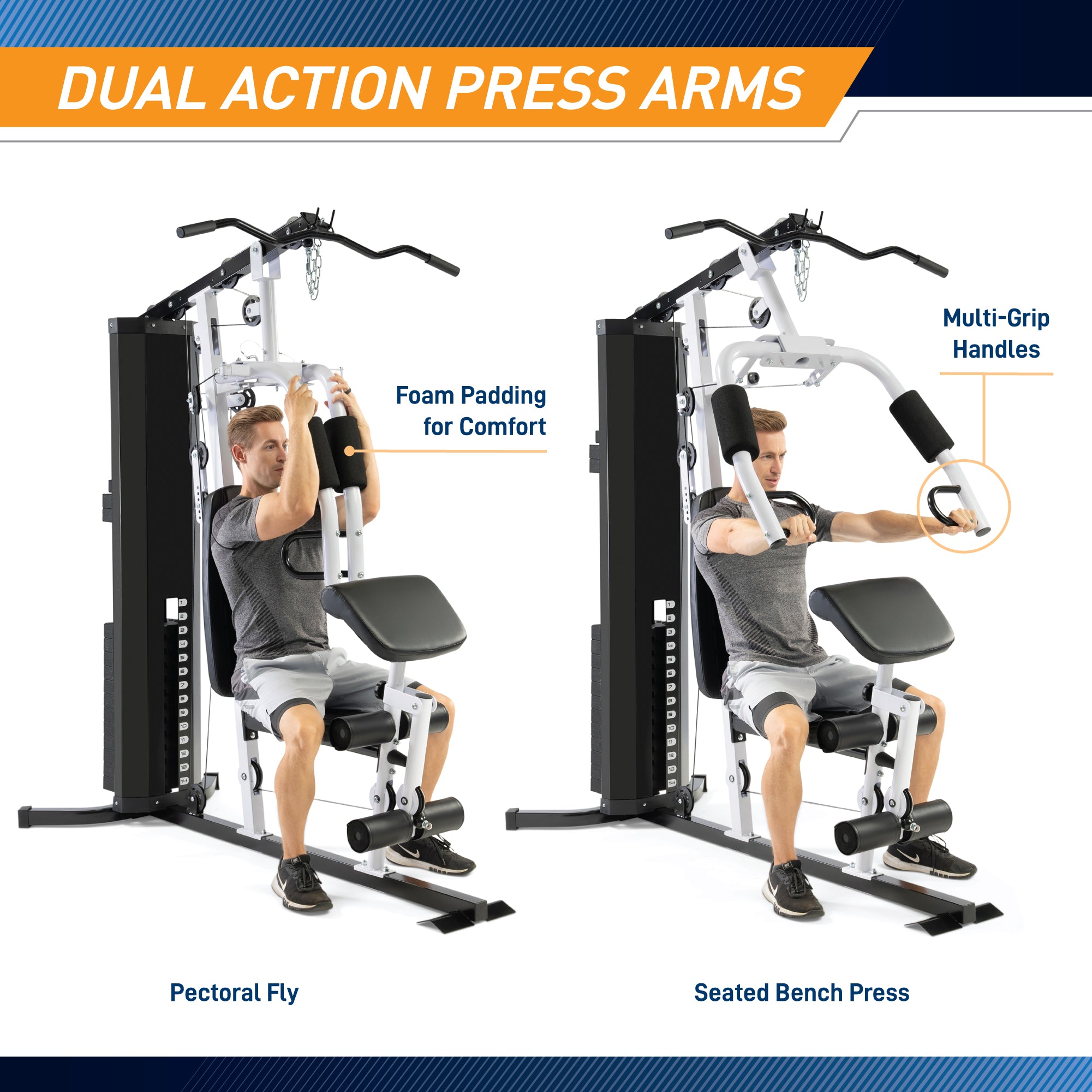 Marcy 150lb Stack Home Gym | MWM-8147