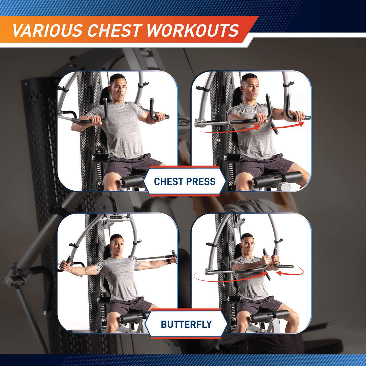 Marcy 150 LB. Home Gym with Row| MWM-8307