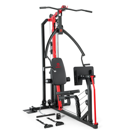 Marcy 150lb Home Gym with Integrated Leg Press | MWM-999