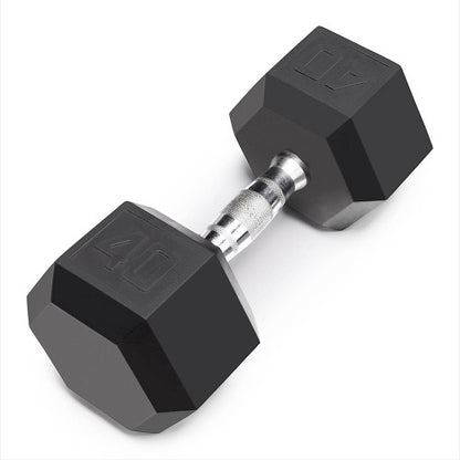Marcy 40lb Rubber Hex Dumbbell | IBRH-040 - Retired