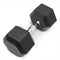 Marcy 50lb Rubber Hex Dumbbell | IBRH-050