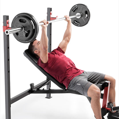 marcy adjustable olympic weight bench MWB 4811 incline bench press
