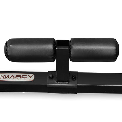 The Marcy Cage System SM-3551 includes rollers for sit ups