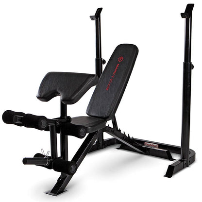 The Marcy Club Deluxe Mid Size Bench MKB-869 is essential for creating the best home gym