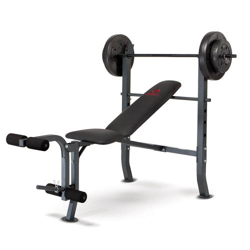 Marcy Quality Strength Weight Bench 80lb Weight Set | MD-2080