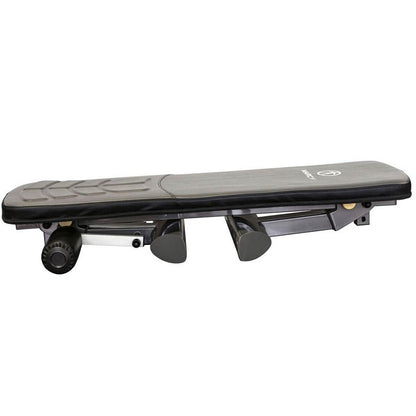 The Marcy Flat Bench SB-10500 Folds flat for easy storage