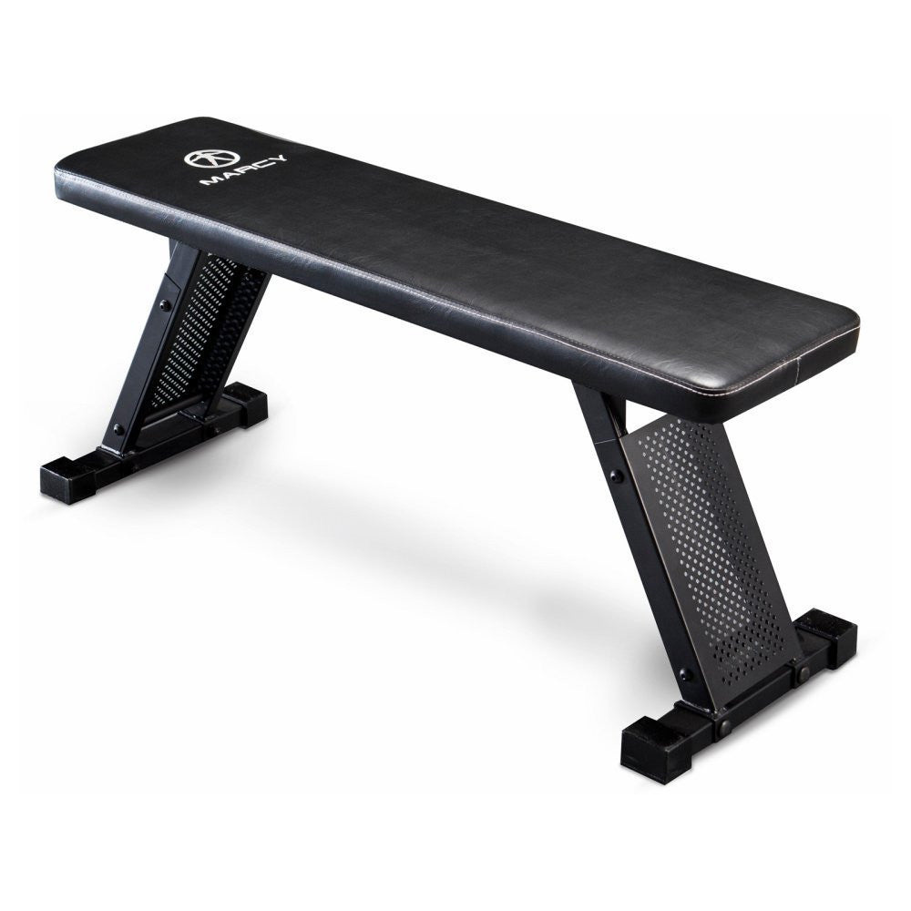 The Marcy Flat Bench SB-1315 is a convenient and sturdy bench that will complete your home gym