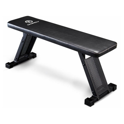 The Marcy Flat Bench SB-1315 is a convenient and sturdy bench that will complete your home gym