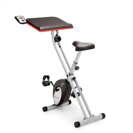 Marcy Foldable Exercise Bike with Built in Laptop Table and LCD Display - NS-755 - Product Shot