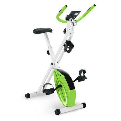 Marcy Foldable Upright Exercise Bike with Adjustable Resistance in Multiple Colors - Retired