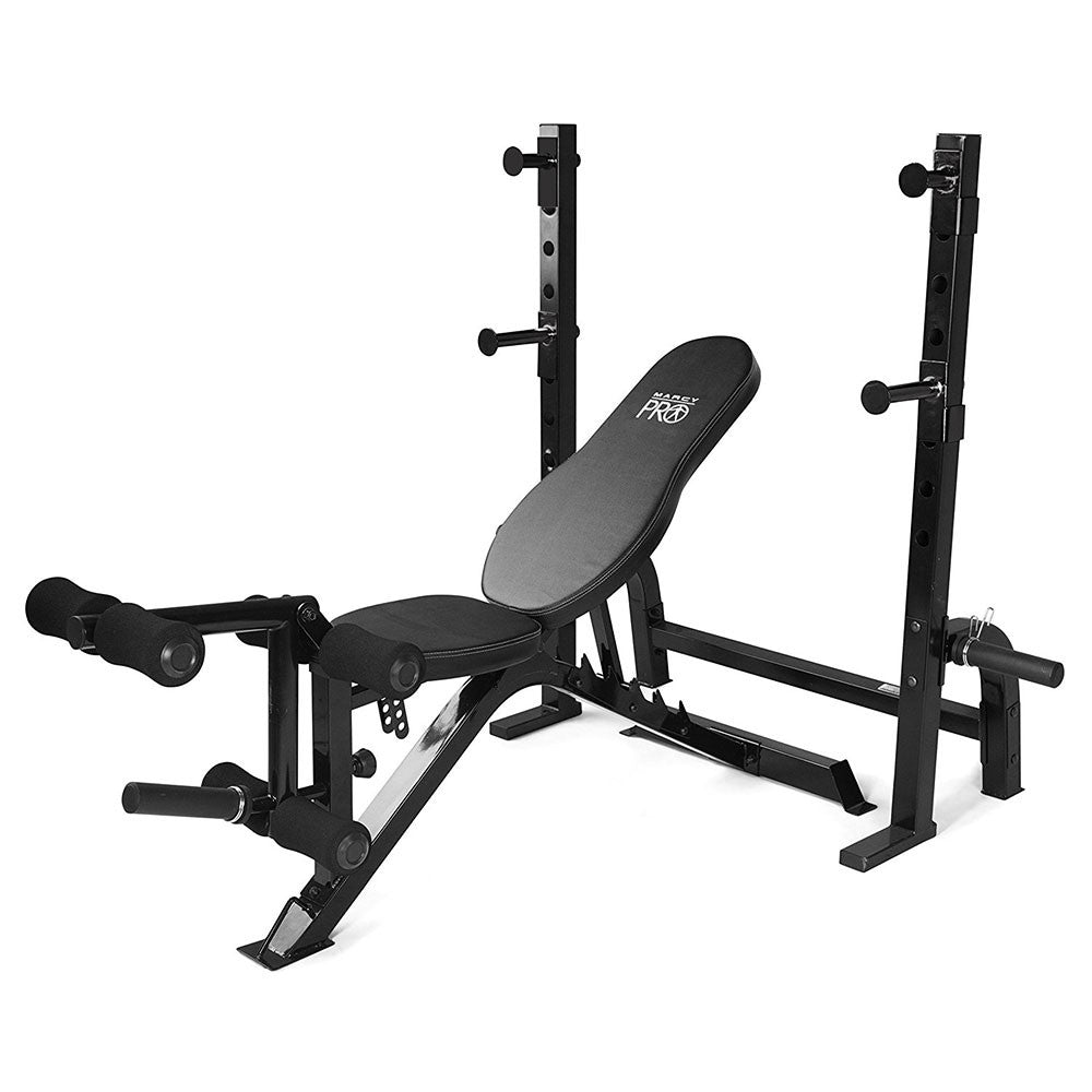 The Marcy Olympic Weight Bench PM-70210 by Marcy adds variety to your workout with incline, decline, flat and Military positions