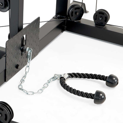 Marcy Smith Machine  Cage System with Pull-Up Bar and Landmine Station  SM-4033 Foot Rowing Plate