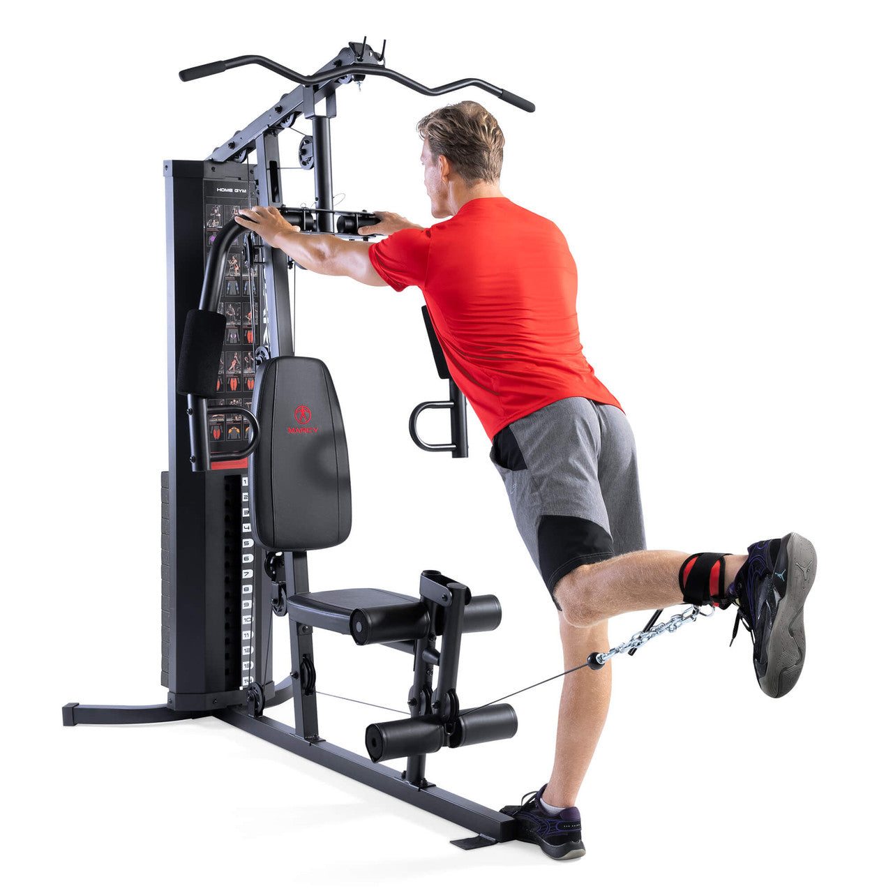 Marcy 150lb Stack Weight All-in-One Home Gym  MWM-8178-11