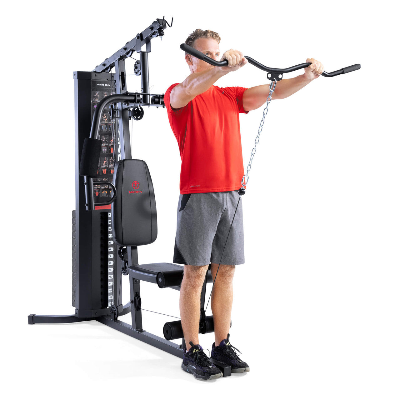 Marcy 150lb Stack Weight All-in-One Home Gym  MWM-8178-8