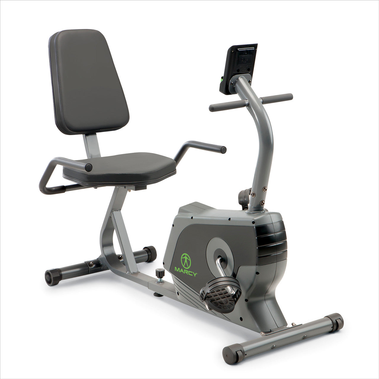 recumbent stationary bicycle MERACH S19 Pro Bike Ultra-Quiet Recumbent Bike (<15dB), Adjustable Seat, 80% Pre-Assembled Stay connected and motivated with access to over 1000+ on Marcy Recumbent Exercise Bike Adjustable