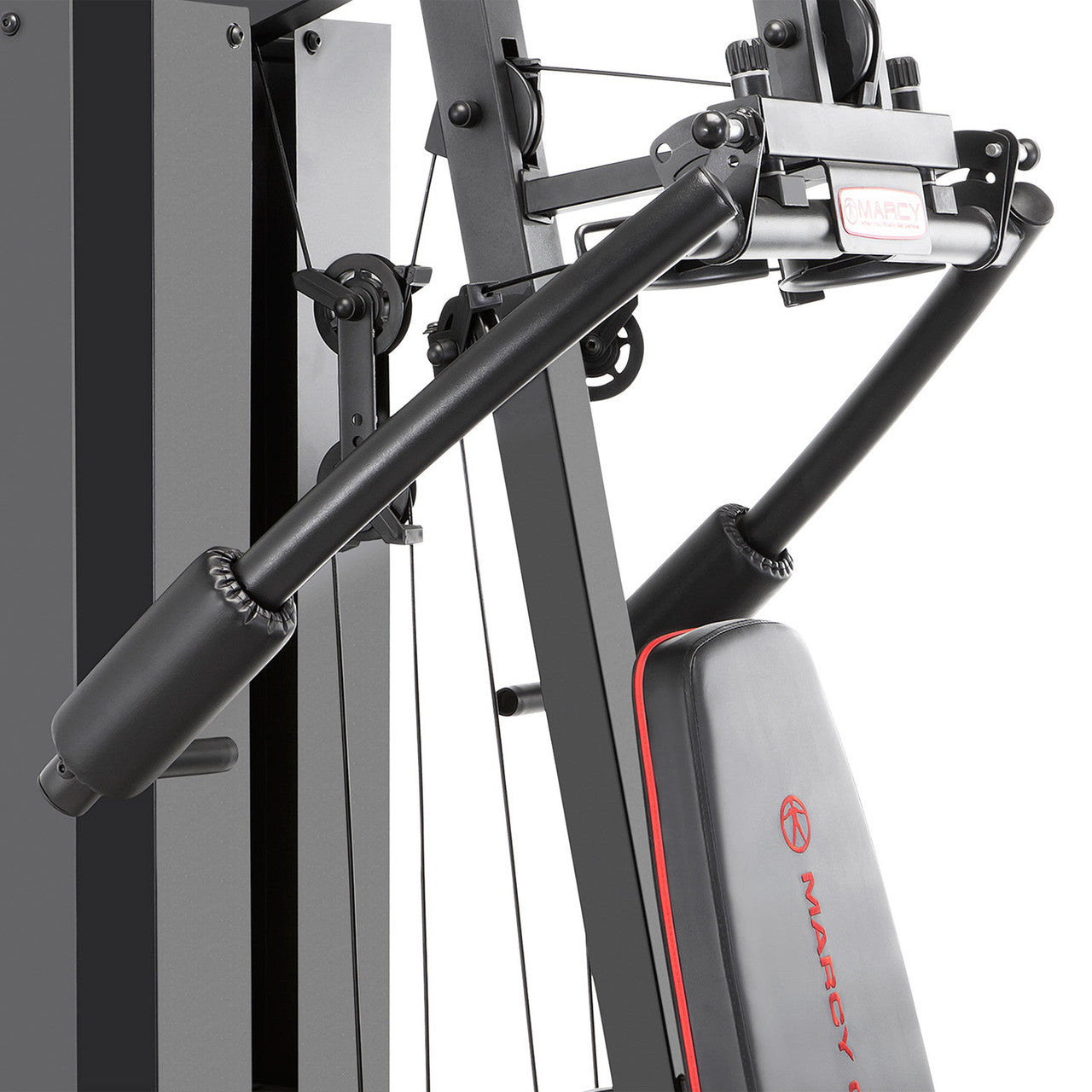 Marcy Club 200lb Home Gym  MKM-81010 - Dual Action Press Arms - Rows