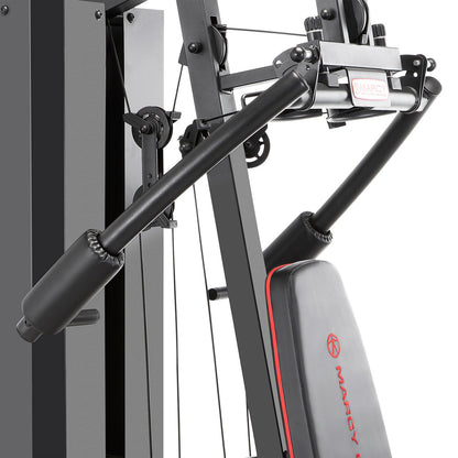 Marcy Club 200lb Home Gym  MKM-81010 - Dual Action Press Arms - Rows