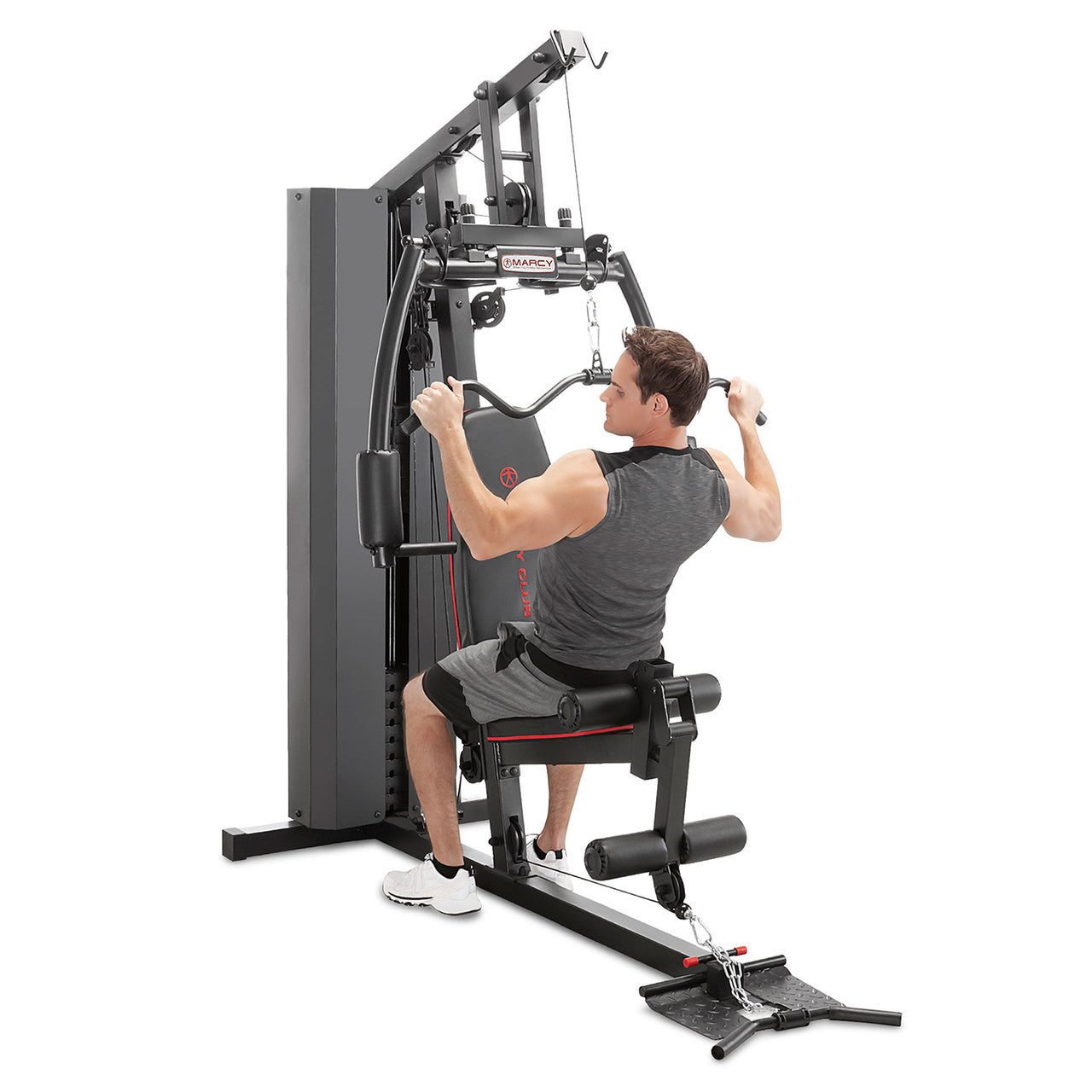 Marcy Club 200lb Home Gym  MKM-81010 - Lat Pulls