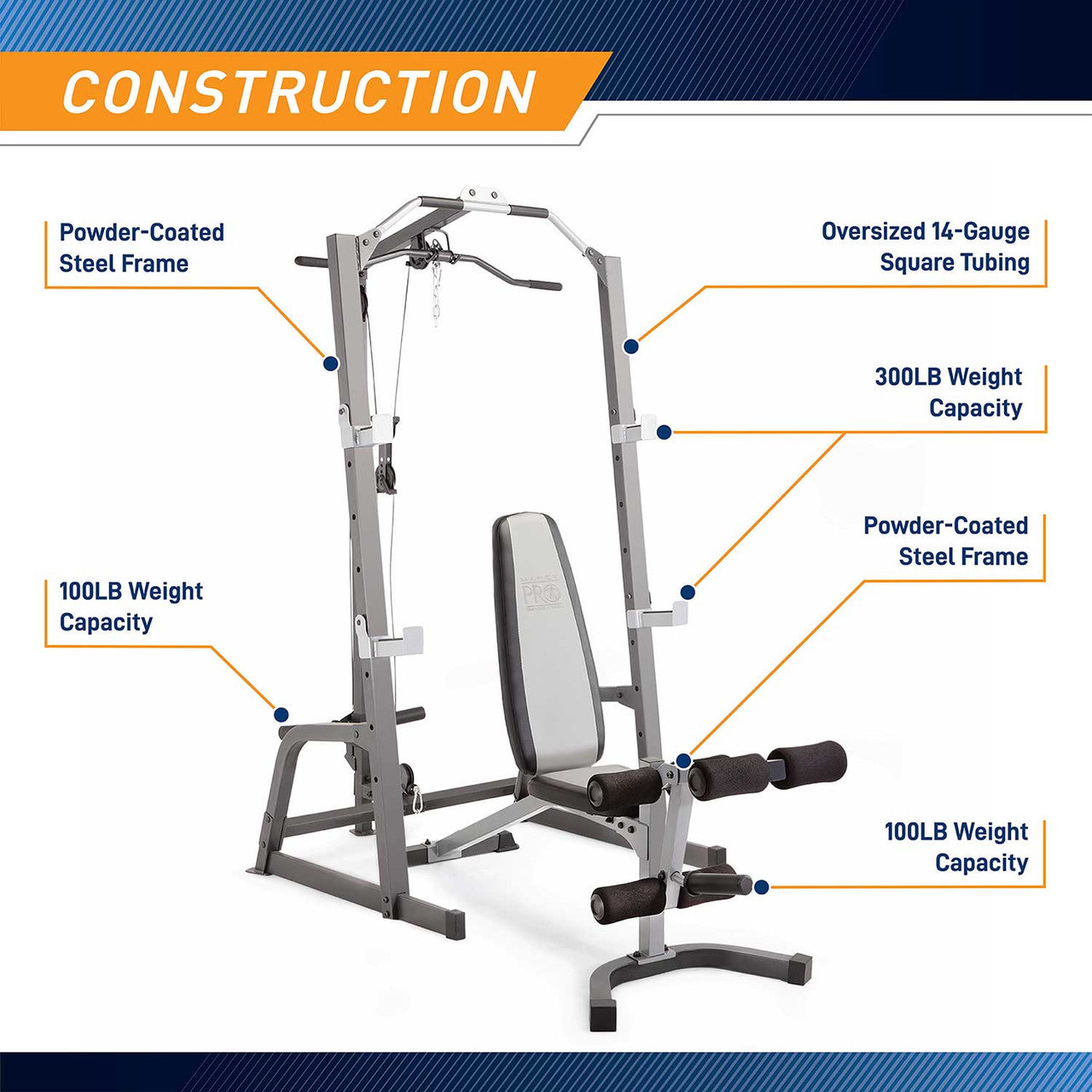 Marcy Pro Deluxe Cage System | PM-5108