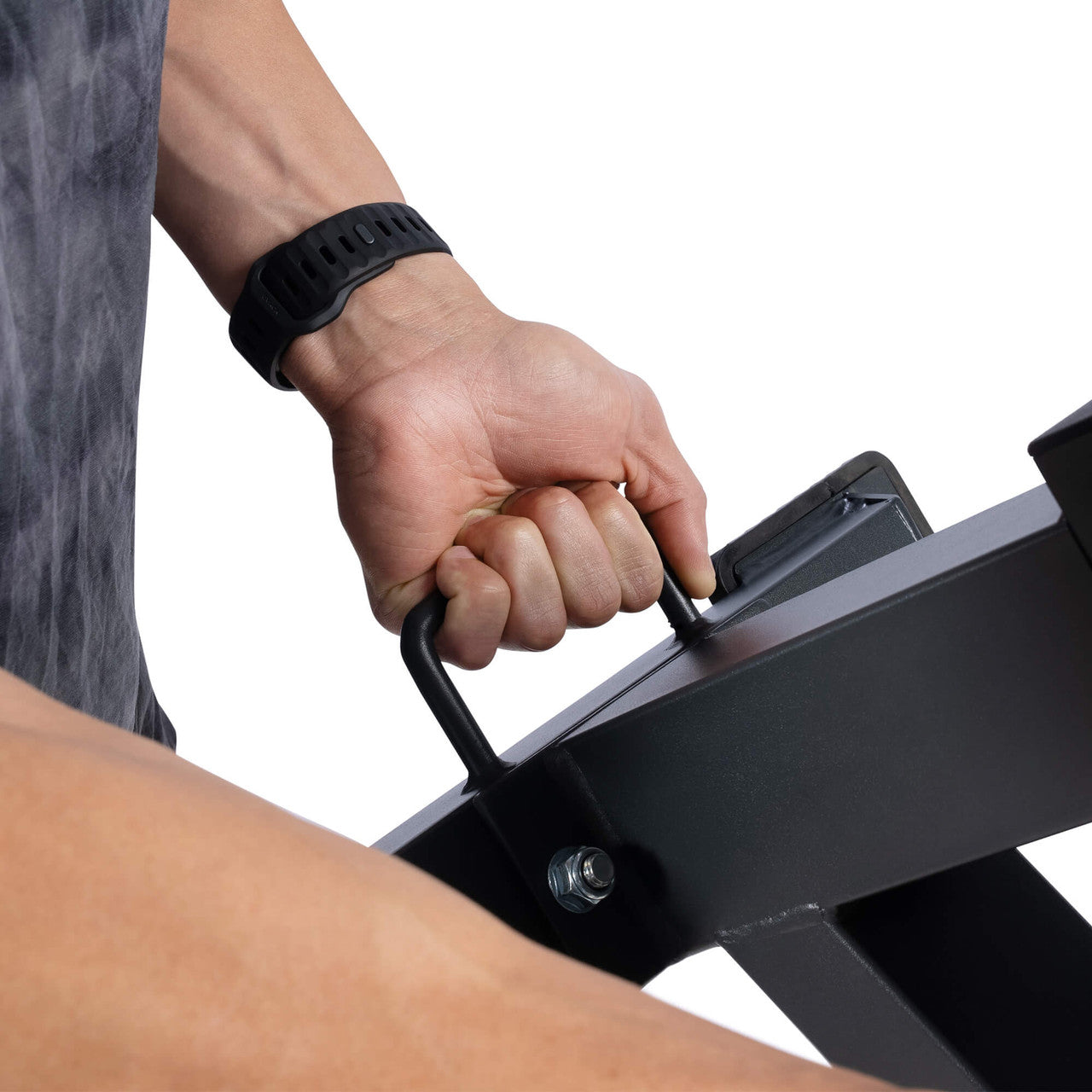 Marcy Deluxe Utility Bench SB-8062 model showing easy to handle